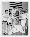 East Carolina College varsity swim team
